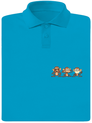 Opičky pánska polokošeľa Blue Atol