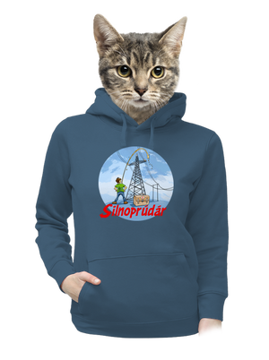 dámska mikina klokanka
