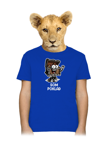 Som poklad detské tričko Royal Blue