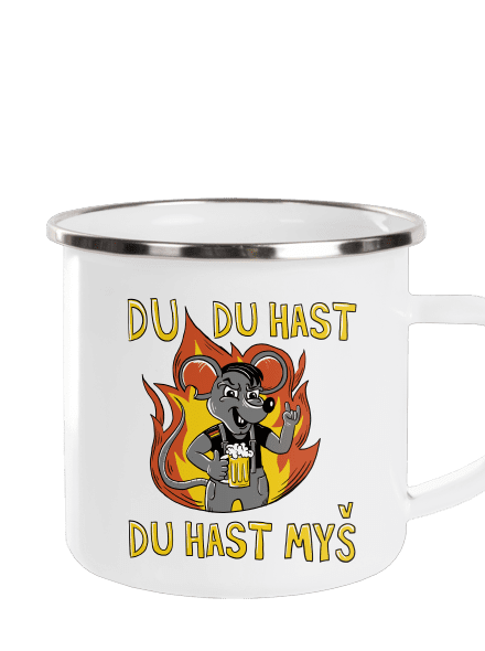 Du hast myš plecháčik White