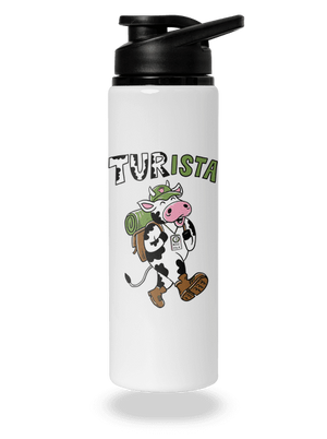 Tur na cestách flaša na vodu White