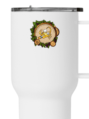 Vínny horoskop: Škorpión termohrnček White