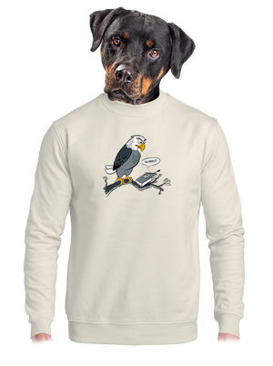 unisex mikina bez kapucne