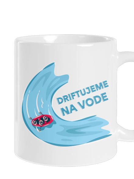 Driftujeme na vode klasický hrnček White