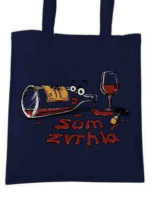 Zvrhlá taška French Navy