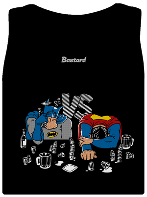 Súboj superhrdinov dámske tielko klasické Black