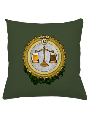 Pivný horoskop: Váha vankúš Olive Green