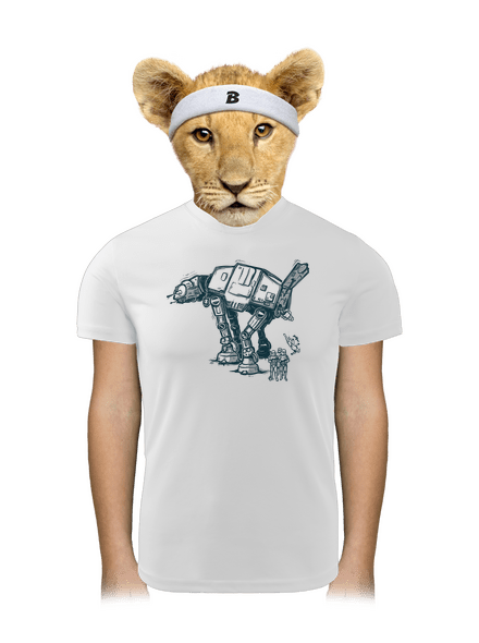 AT-AT detské športové tričko White