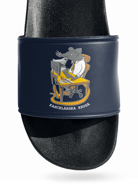 Kancelárska krysa šľapky Navy