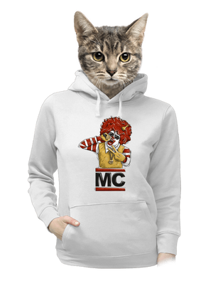 dámska mikina klokanka