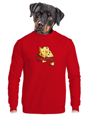 unisex mikina bez kapucne