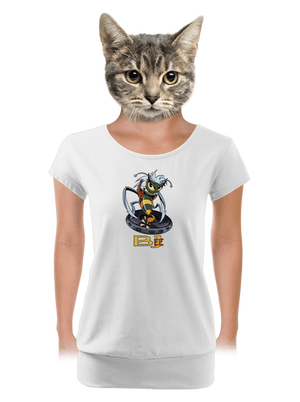 dámske tričko s lemom