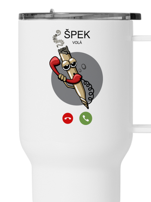 Špek volá termohrnček White