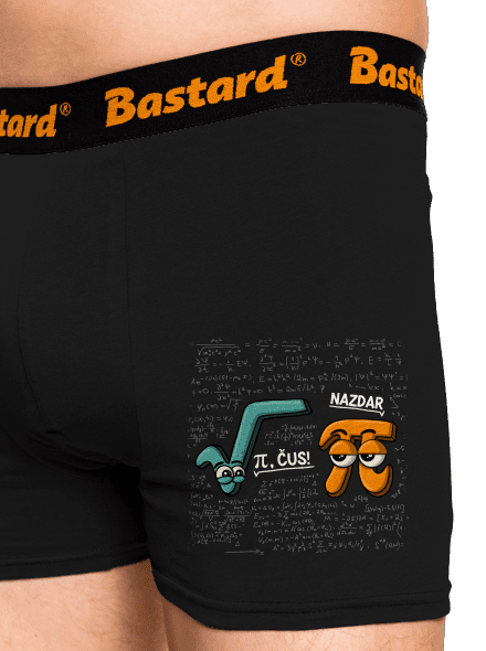 Pí, čus! boxerky Black