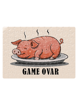 Game ovar puzzle White