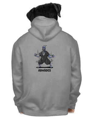 Adhádes pánska mikina na zips Light Melange