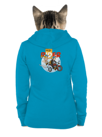 dámska mikina na zips