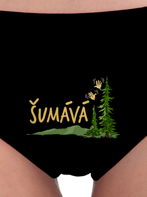 Šumává dámske nohavičky Black