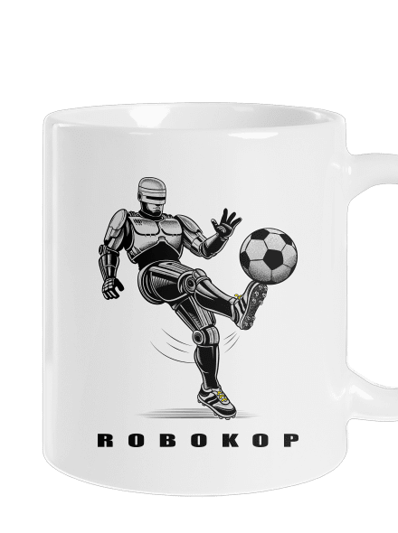 Robokop klasický hrnček White