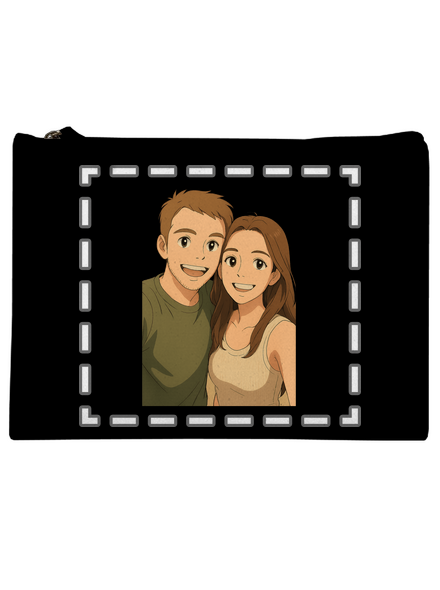 Ghibli efekt z vlastnej fotky taštička Black