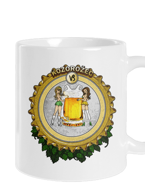 Pivný horoskop: Kozorožec klasický hrnček White