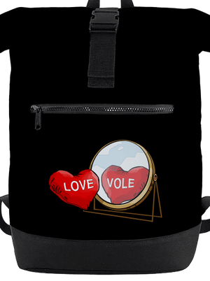 Love vole batoh Black