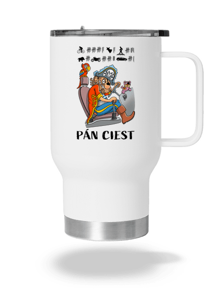 Pán ciest termohrnček White