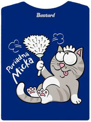 Macko a Micka dámske tričko Royal Blue Mal