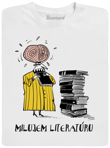 Milujem literatúru detské tričko White