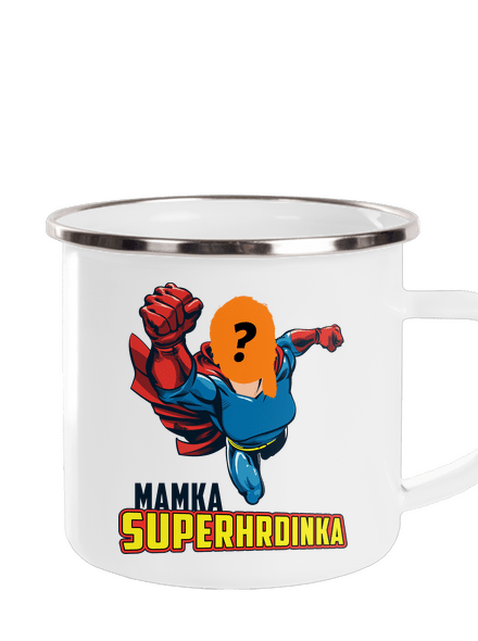 Mamka superhrdinka plecháčik White