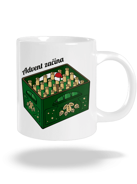 Advent začína veľký hrnček White
