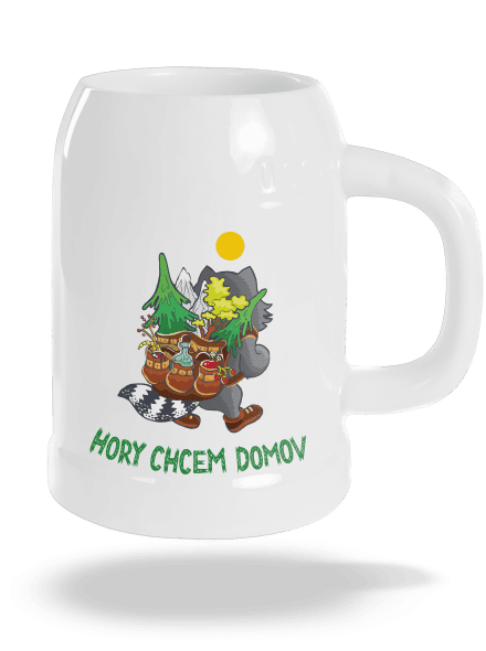 Hory chcem domov polliter White