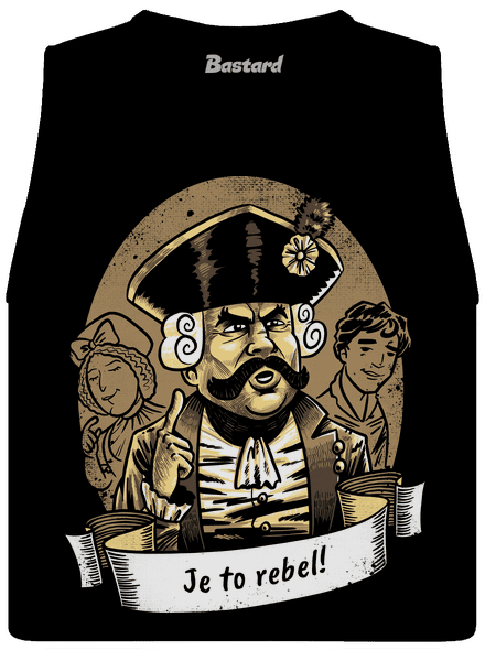 B14: S čerty nejsou žerty dámske tielko voľné Black