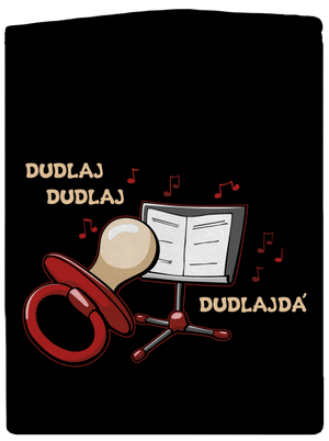 Dudlajdá dámska mikina na zips Black