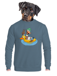 unisex mikina bez kapucne