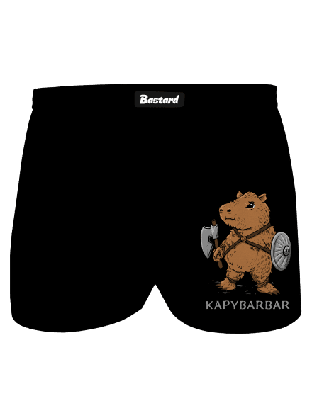 Kapybarbar pánske trenky Black