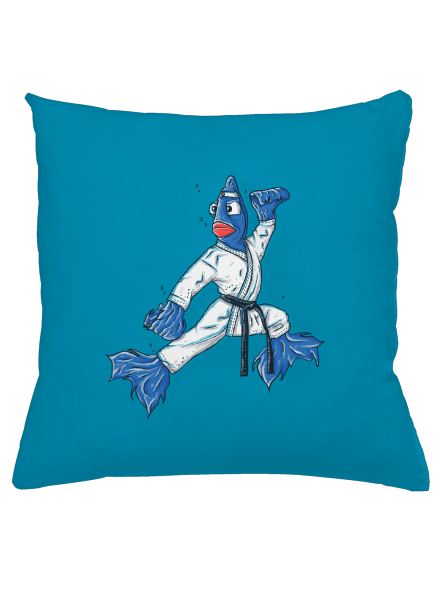 Bojovníčka vankúš Blue Turquoise