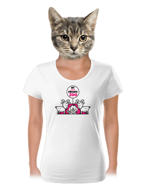 ZOO dámske tričko White