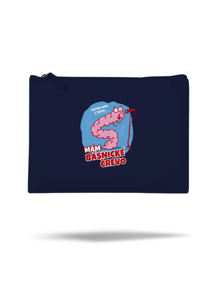 Básnické črevo taštička French Navy