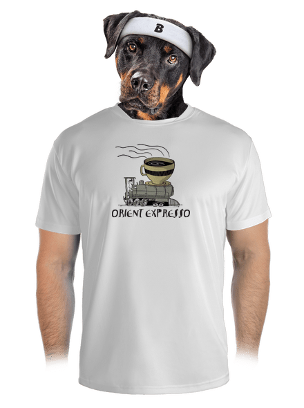 Orient expresso pánske športové tričko White