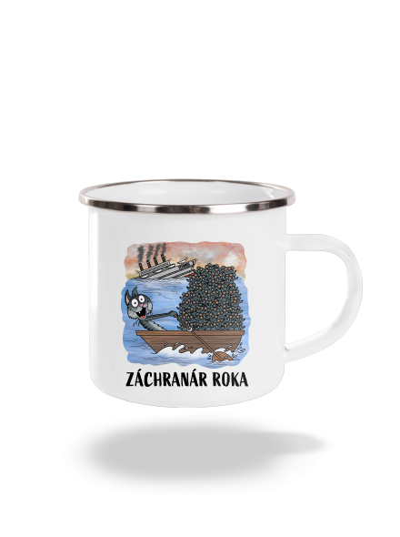 Záchranár roka plecháčik White