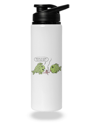 Háčik flaša na vodu White