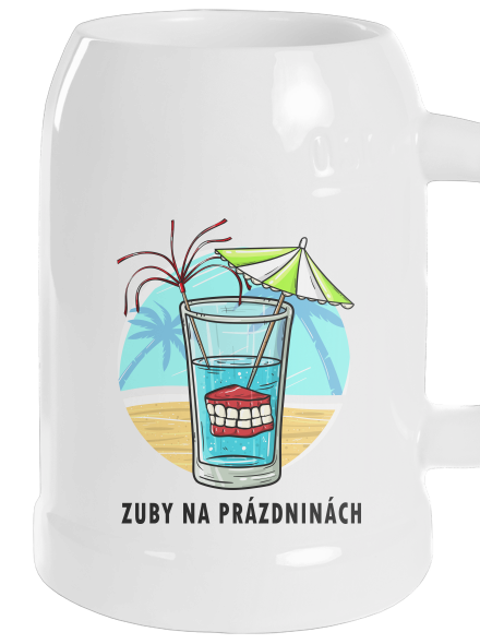 Zuby na prázdninách polliter White