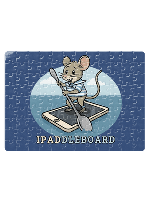 Ipaddleboard puzzle White