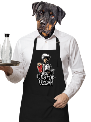 Odstup vegane zástera Black