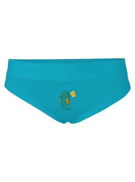 Posledná štedrovečerná dámske nohavičky Turquoise