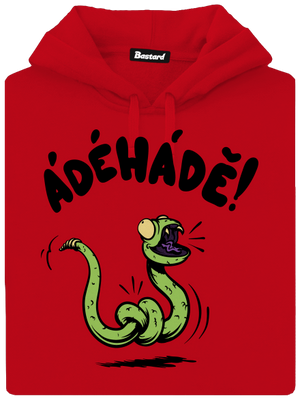 Ádéhádě pánska mikina klokanka Red