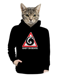 dámska mikina klokanka
