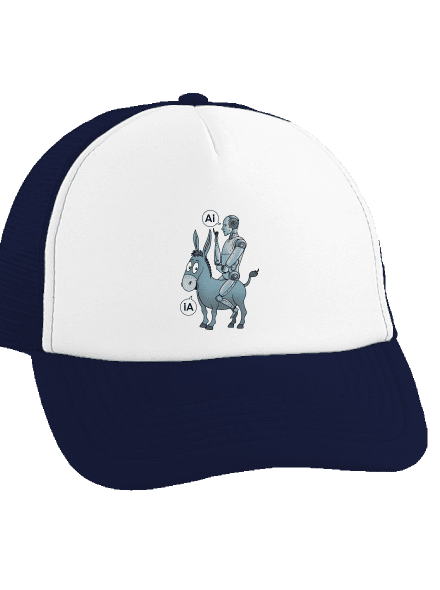 Somár a AI šiltovka truckerka French Navy cap