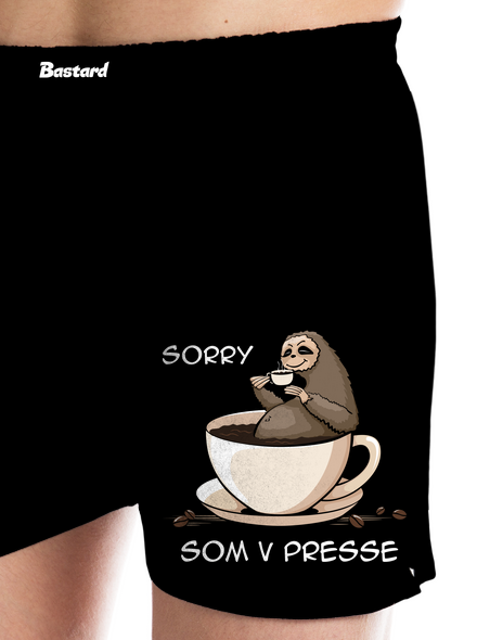 V presse pánske trenky Black